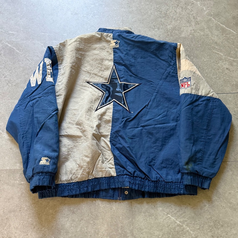 Vintage 90s Starter Dallas Cowboys NFL Jacket XL
